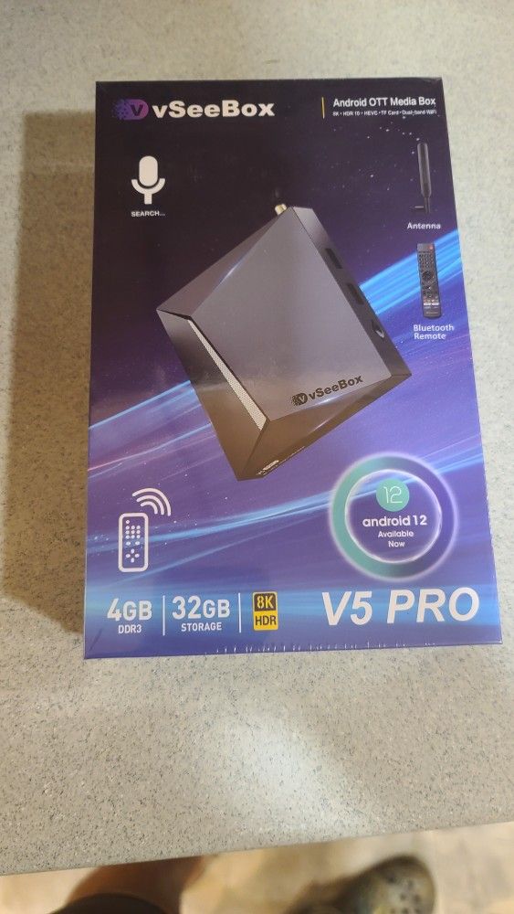Vseebox V5pro Newest 2025 Version Get Rid Of Cable Netflix