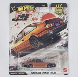 Hot Wheels Toyota AE 86 Sprinter Trueno