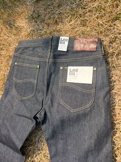 Mens’s LEE 101 S Slim Jean Japanese Selvedge Denim