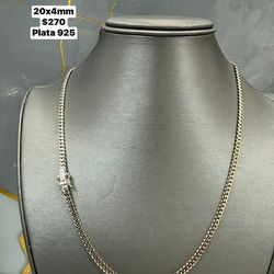 Cadenas cubanas en 925