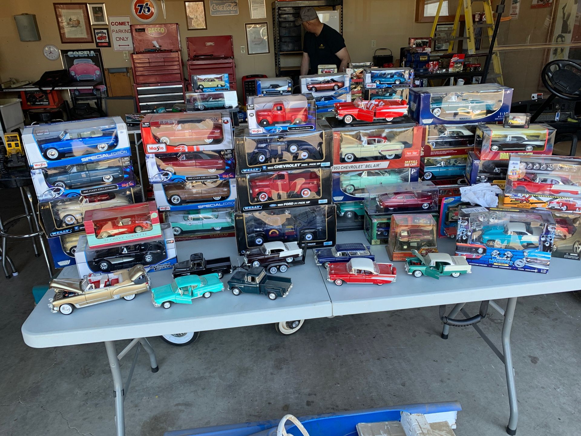 Toy car collections