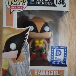 DC Comics Super Heroes Hawkgirl Legion Of Collectors Exclusive Funko Pop