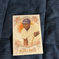 Josh Gibson 2021 Ginter Card #317 SP
