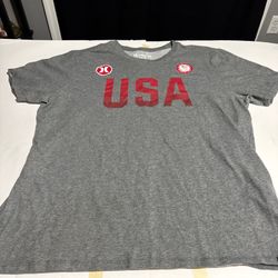 NWT Hurley with Nike Dri-Fit USA Olympic Team Tee T Shirt Short Sleeve XL