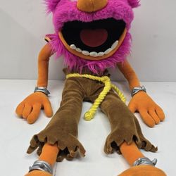 Disney Store Exclusive Animal Soft Toy 20” The Muppets - Jim Henson Drummer stuffed Plush retro