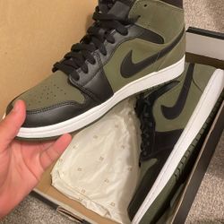 olive canvas/black-white olive toile/blanc/noir