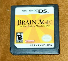Brain Age (Nintendo DS) Cartridge Only