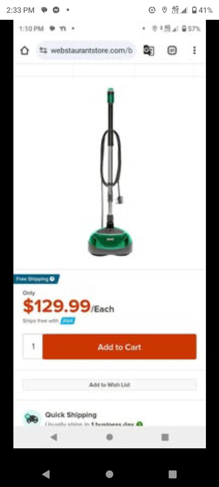 Bissell Floor Scrubber
