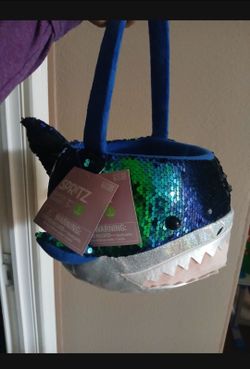 Halloween shark candy basket