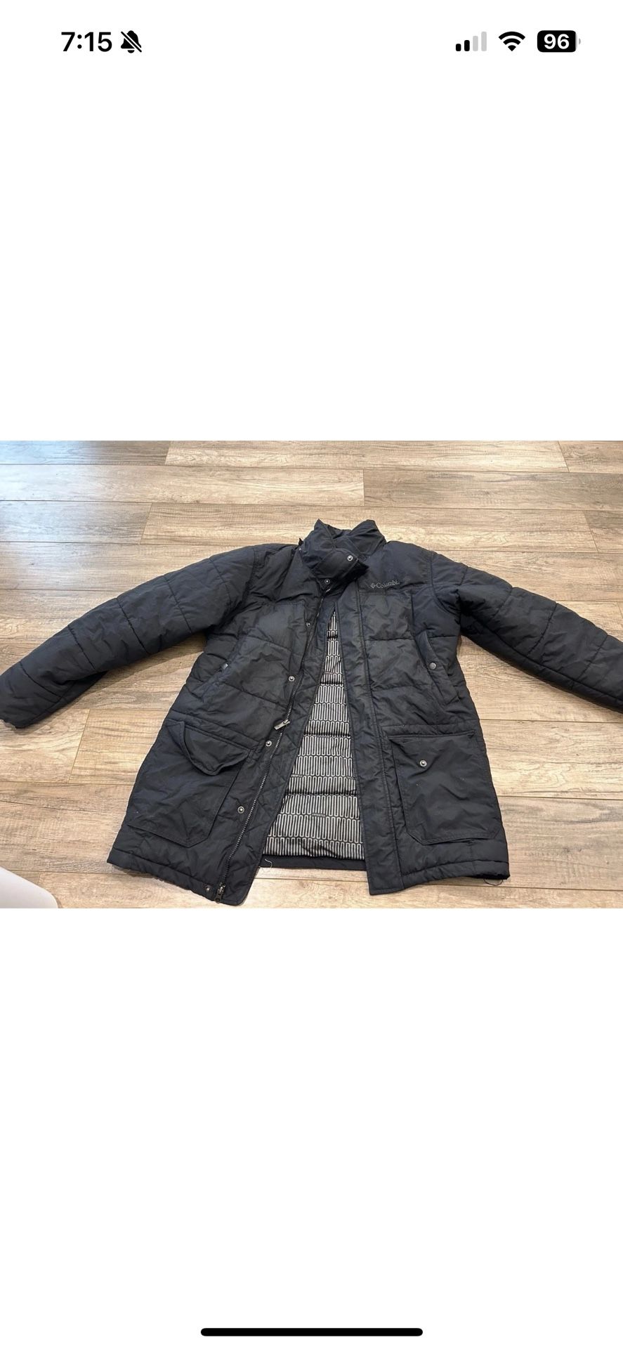 Columbia Men's Thermal Coil Hooded Jacket Sz Large