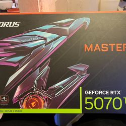NVIDIA GEFORCE RTX 5070 Ti AORUS MASTER EDITION