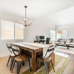 West Elm Emmerson Dining Table, Bench and Chairs