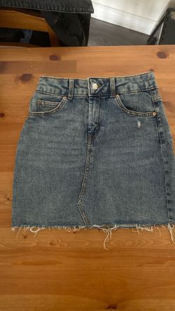 Denim Mini Skirt Size S/M