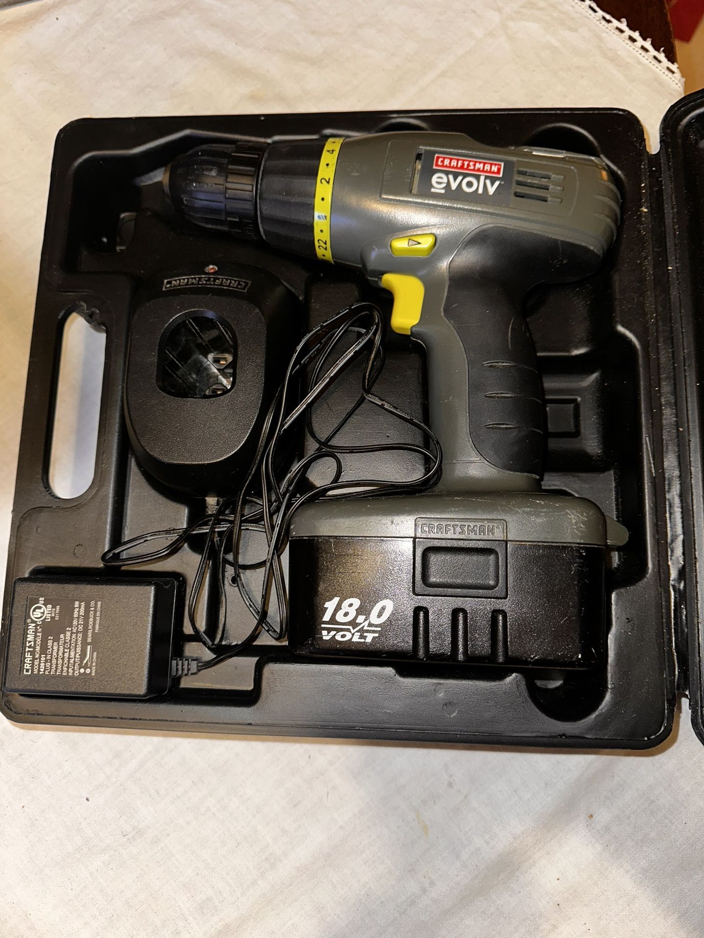 Craftsman 3/8" Cordless Drill