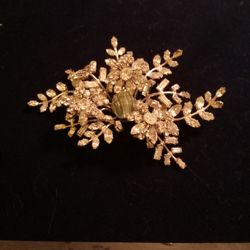 Rhinestone Brooch