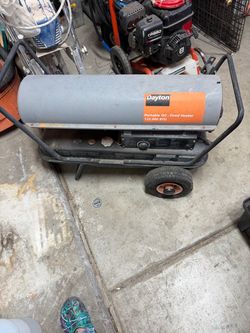 Dayton Portable Oil-Fired Heater 125,000 BTU
