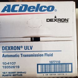 New GM Transmission ULV Fluid 12 Quarts 1(contact info removed)