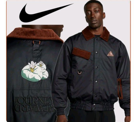 Nike Kyrie Irving Protect Basketball Bomber Jacket Size Large