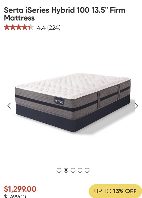 Serta Iseries Hybrid 100 Firm Queen Mattress For In New York Serta Iseries Hybrid 100 Firm Queen Mattress