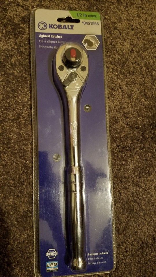 Kobalt LED Ratchet