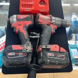 Hammer Drill And Impact Milwaukee 