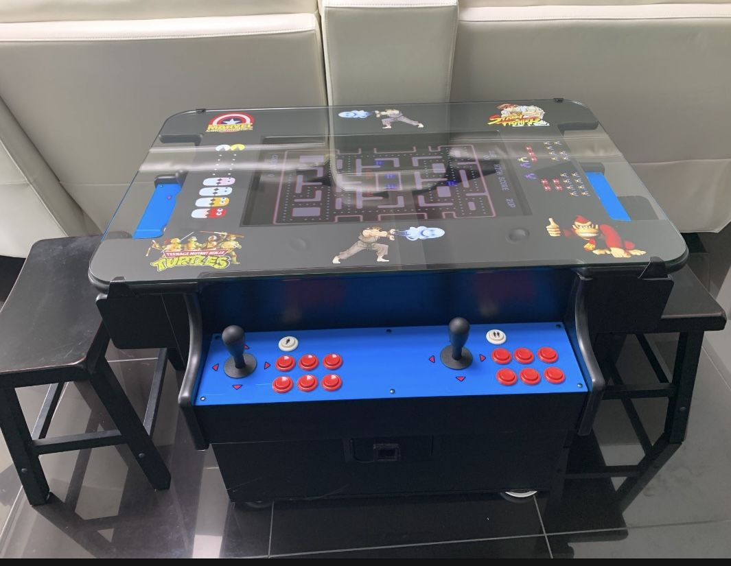Coin-Op Classic Arcade Cocktail Table Every Classic Game From The 80S And 90S