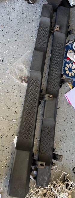 2014 Jeep Wrangler Sahara OEM running boards