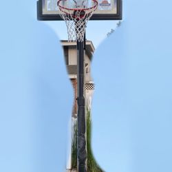 Basketball Hoop Comes With ((Basketball Balls))