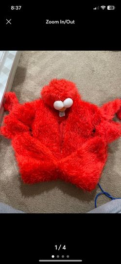 Elmo costume 3t-4t
