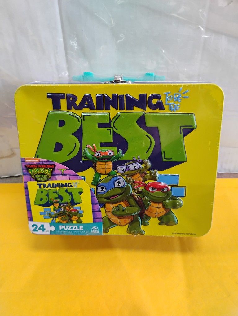 Training to be the best 24-piece Ninja turtle puzzle 2023