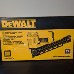 Dewalt 21 GA Framing Nailer 