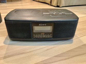 Sony Fm/Am  ,CD Alarm Clock Radio