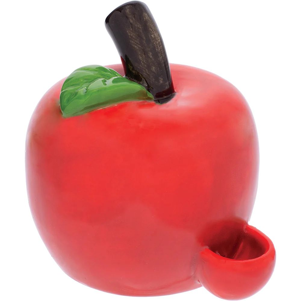 Wacky Bowlz Ceramic Apple Pipe 
