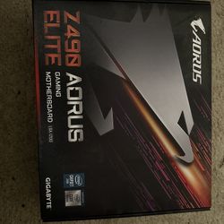 Z490 AORUS MOTHERBOARD *BRAND NEW**NEVER USED*