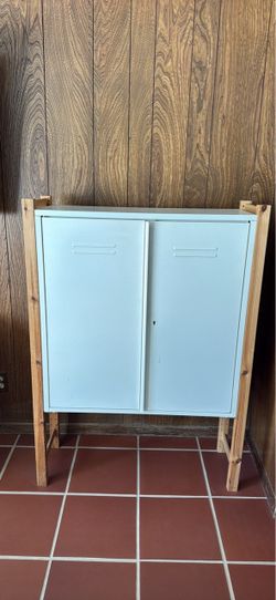 IKEA white locker