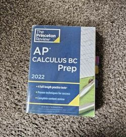 AP Calculus BC Prep 2022 Textbook, The Princeton Review 
