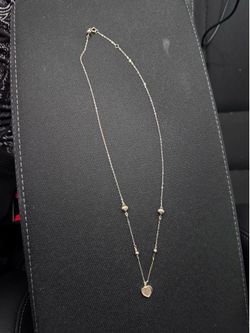 ✨ 10K Italian Gold Heart Necklace | Modern Heart Chain | Cadena de Oro Italiano 10K ✨