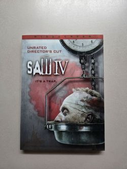 Saw 4 DVD Unrated Director's Cut