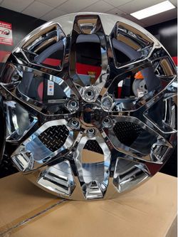 Chrome snowflake 6.139.7 SUV/TRUCK Wheels