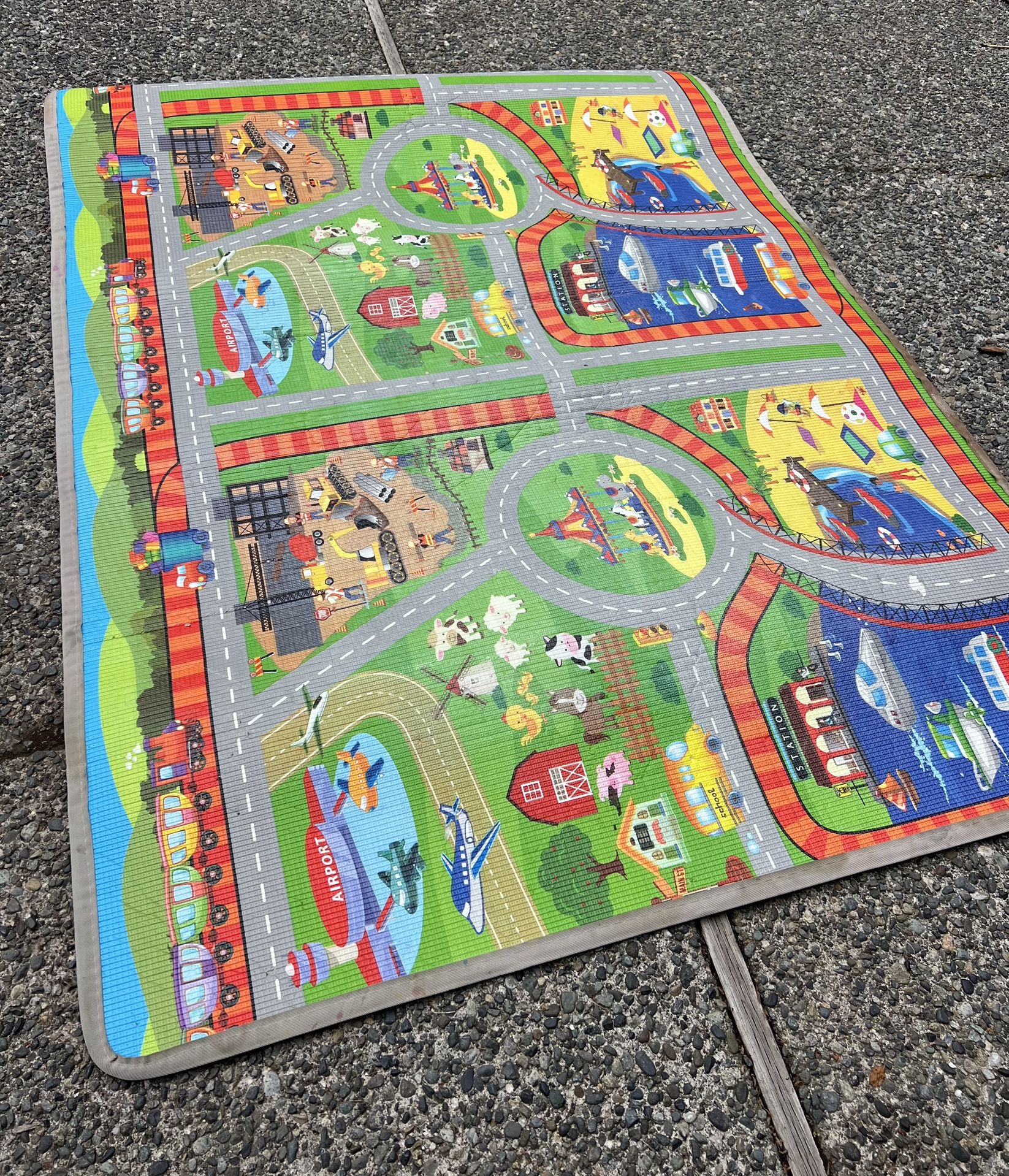 Reversible Kids Playmat