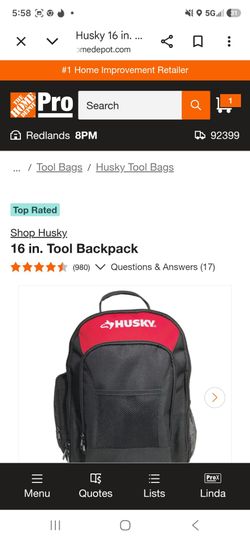 Husky backpack