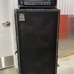 Ampeg SVT 4 And 810 Cabinet