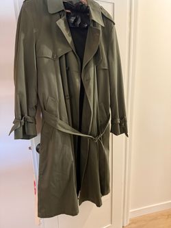 Trench coat Mens size 46