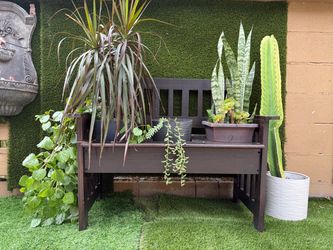Beautiful wooden plant stand for plants