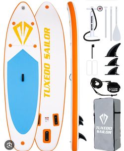 Inflatable paddle board
