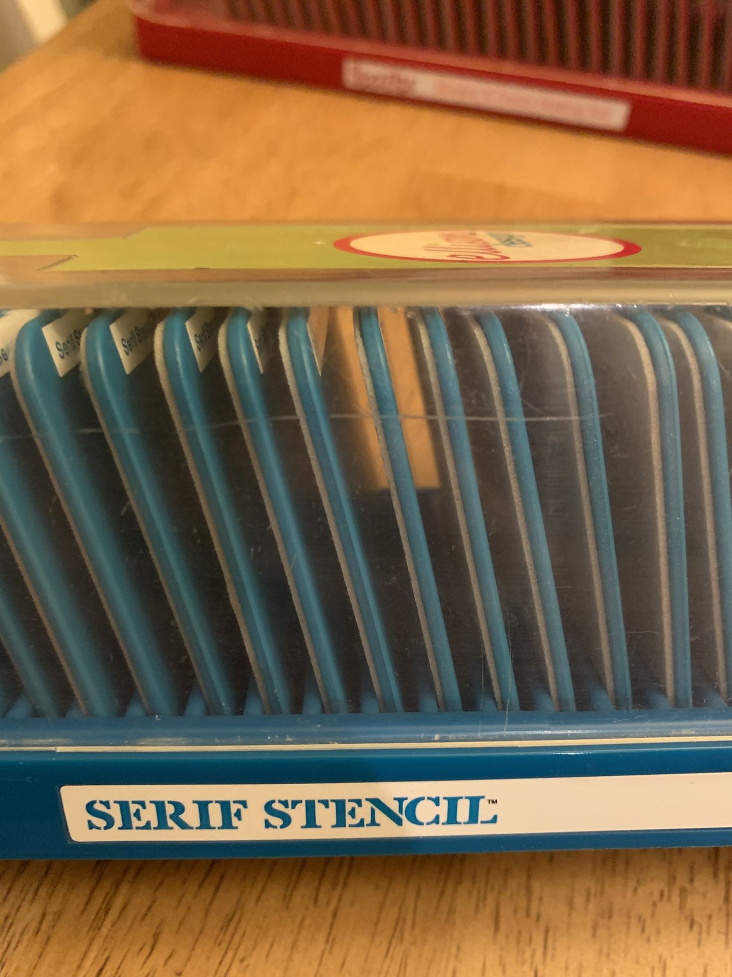 Sizzlits by Sizzix ‘Serif Stencil’ Alphabet / Letters & Numbers Dies