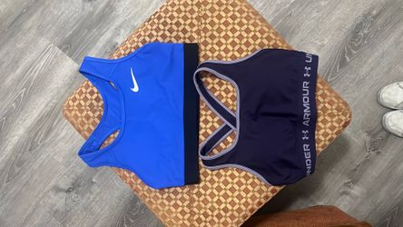 Women's Nike Dri-FIT & Under Armour Compression Sports Bras - Size Small - Like New