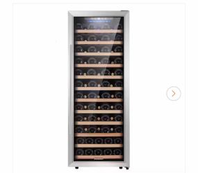 80 Bottle Single Zone Freestanding Compressor Wine Cooler
