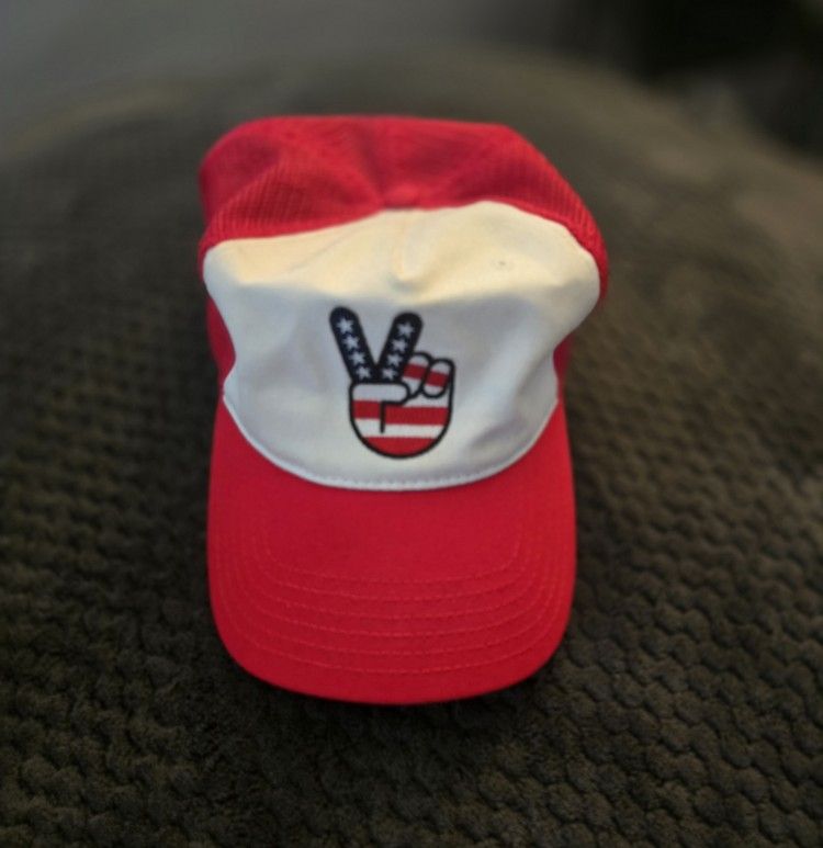 MIGHTY FINE Unisex Red Baseball Hat