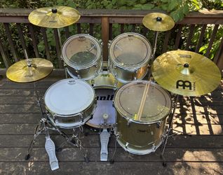 Sunlite Drum Set, Cymbals